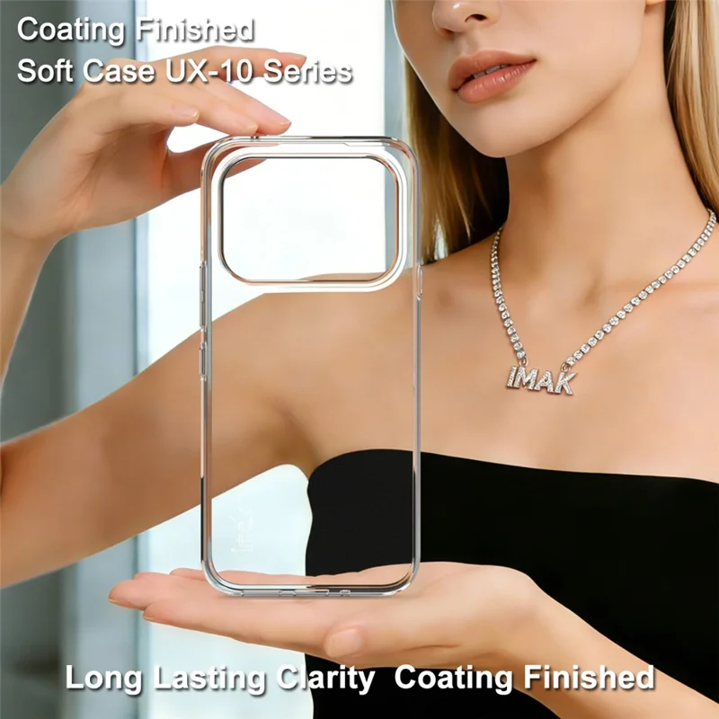 IMAK UX-10 Series For Nothing Phone (4a) Pro Phone Case Soft TPU Mobile Back Cover - Transparent