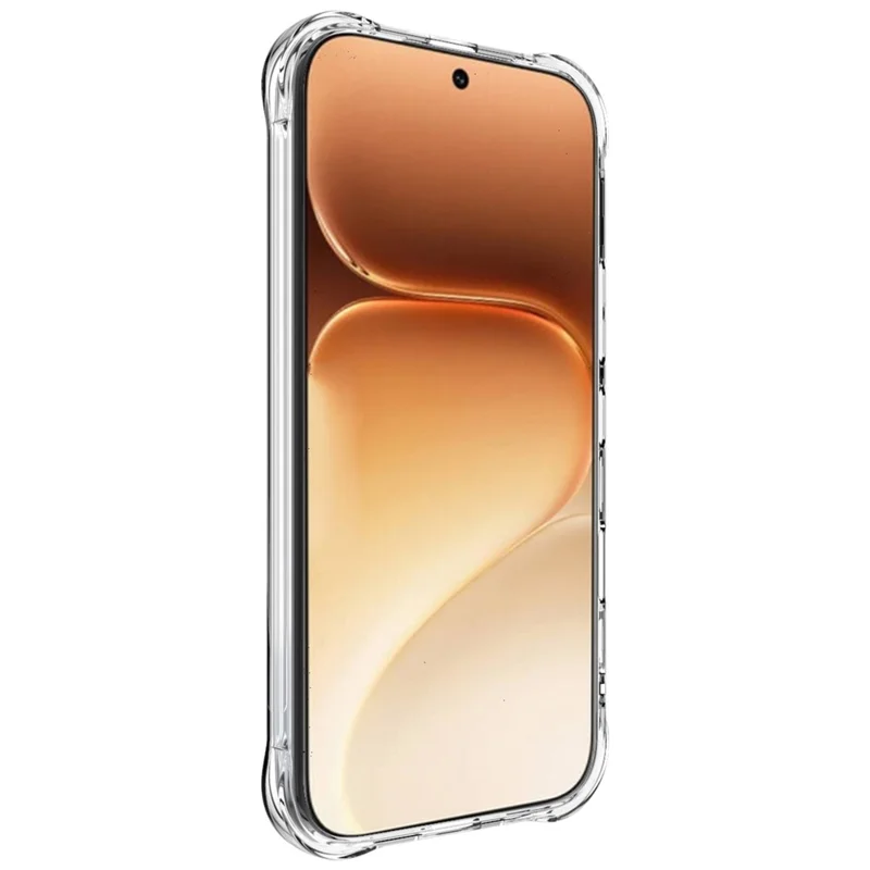 IMAK For Honor 600 5G Case TPU Phone Cover Airbag Shockproof Protection - Transparent