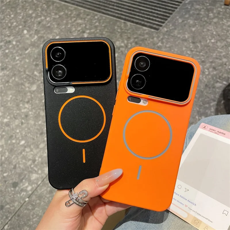 Étui magnétique pour Xiaomi 17 Pro, housse mate en silicone liquide - Bleu