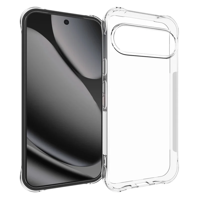 Für Google Pixel 11 Pro XL Hülle Anti-Stoß TPU Handyhülle verstärkte Ecken - Transparent