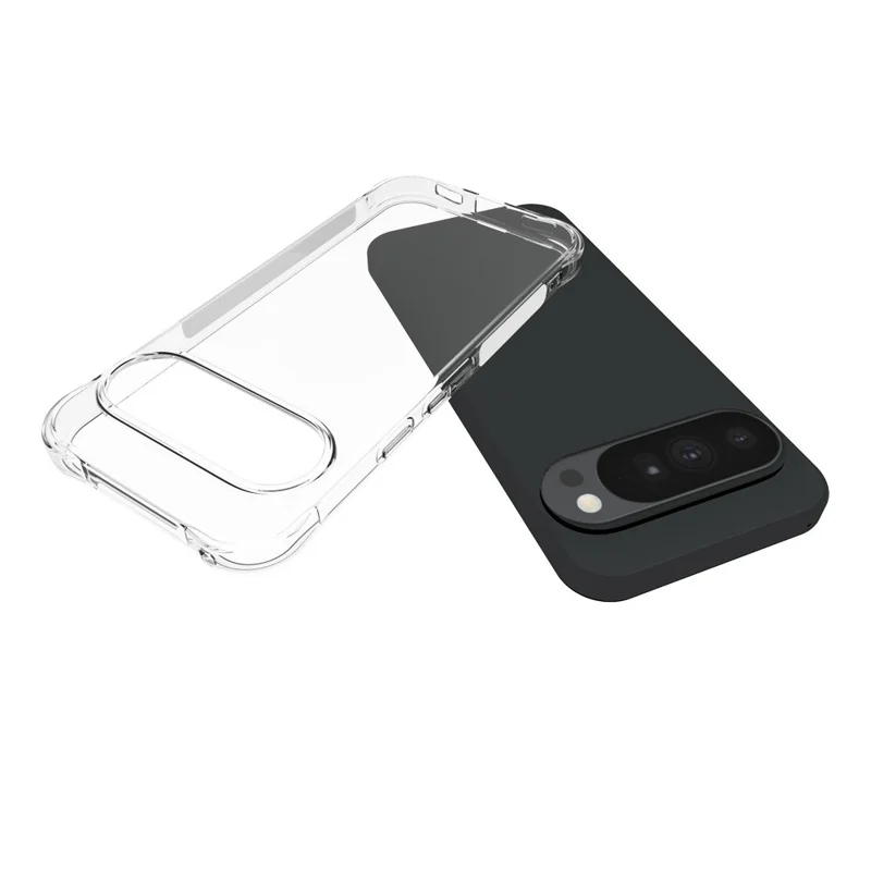 Für Google Pixel 11 Pro XL Hülle Anti-Stoß TPU Handyhülle verstärkte Ecken - Transparent