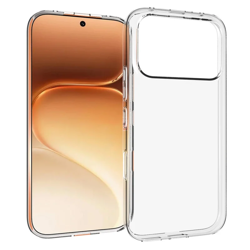 Чехол для Honor 600 Pro 5G, водонепроницаемый, из прозрачного ТПУ, задняя панель