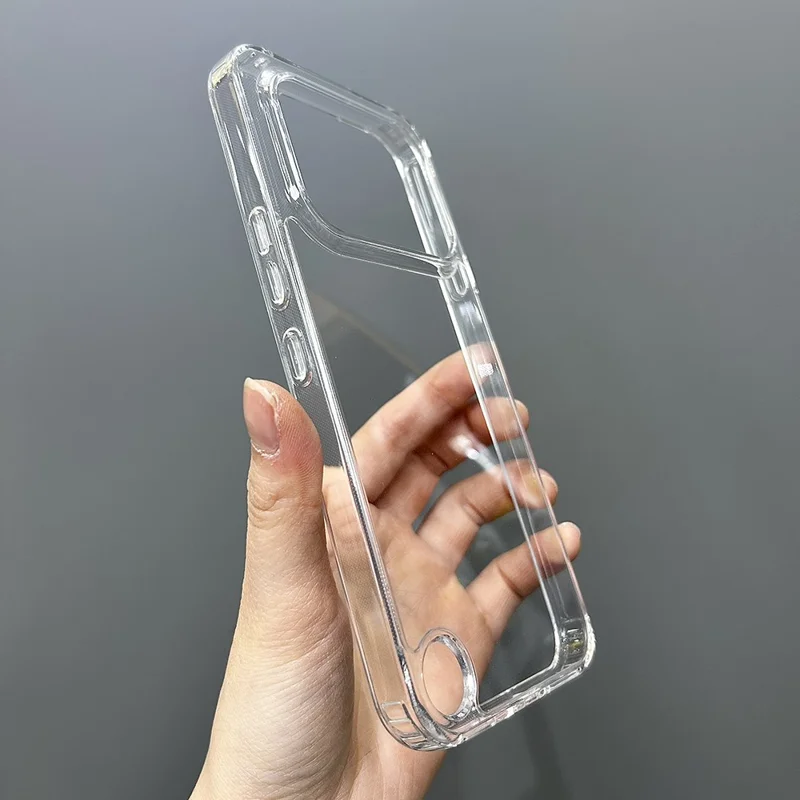 For Nothing Phone (4a) Pro Case Clear PC + TPU Anti-Scratch Phone Back Cover