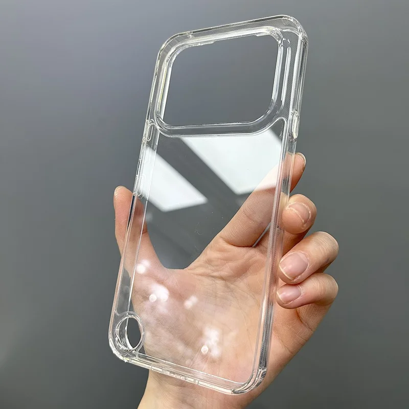 For Nothing Phone (4a) Pro Case Clear PC + TPU Anti-Scratch Phone Back Cover