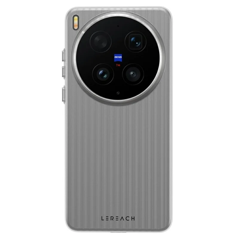 LEREACH TOC Series for vivo X300 Ultra 5G Case Flowing Grid PC Phone Cover - White