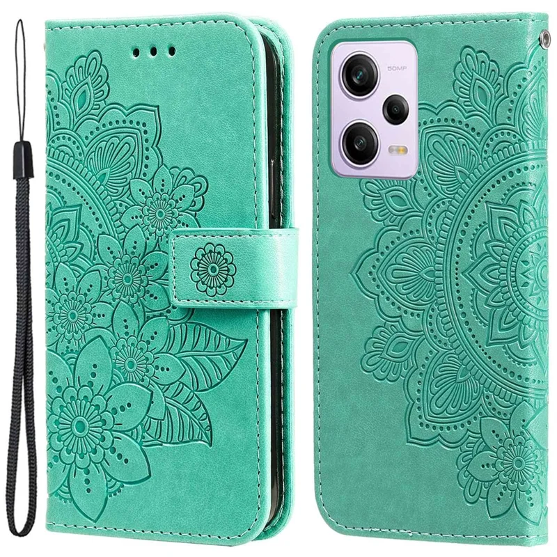 Para Xiaomi Redmi Note 12 Pro 5g / Nota 12 Speed ​​pro 5g / Poco X5 Pro 5G PU Cear - Verde
