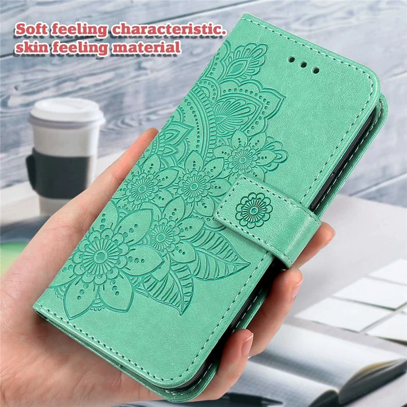 Para Xiaomi Redmi Note 12 Pro 5g / Nota 12 Speed ​​pro 5g / Poco X5 Pro 5G PU Cear - Verde