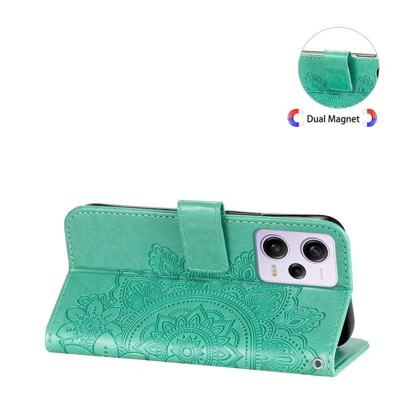 Para Xiaomi Redmi Note 12 Pro 5g / Nota 12 Speed ​​pro 5g / Poco X5 Pro 5G PU Cear - Verde