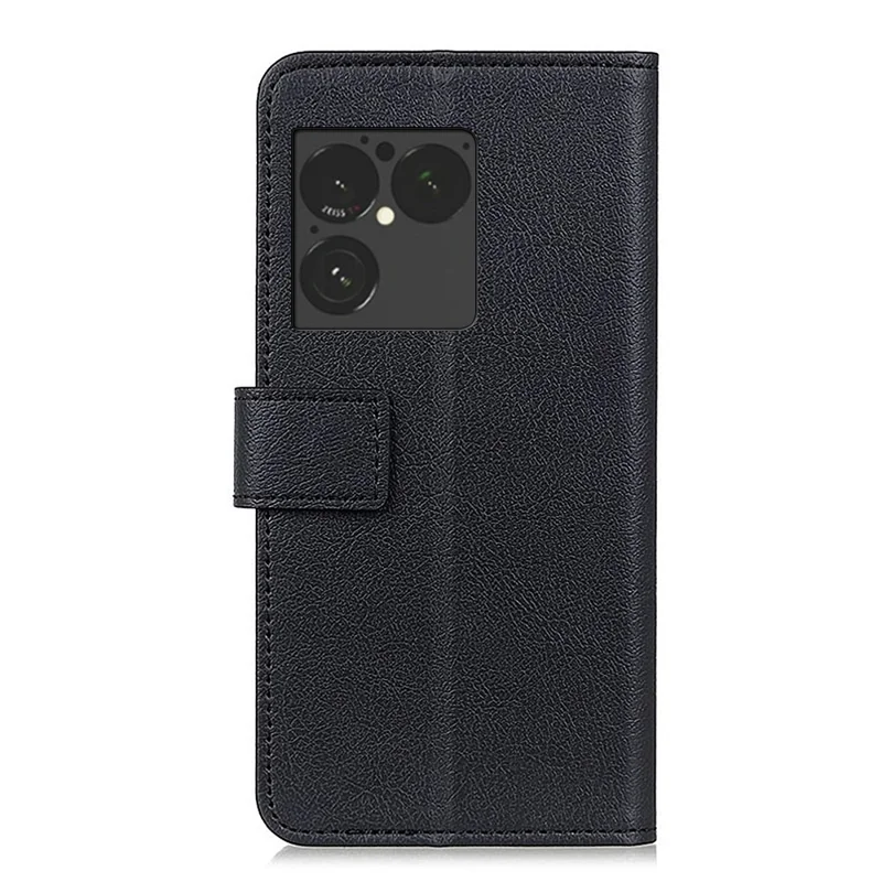 For Sony Xperia 1 VIII Case PU Leather Stand Wallet Phone Cover - Black