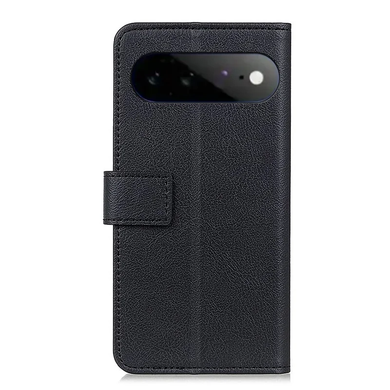 For Google Pixel 11 Pro XL Case PU Leather Stand Wallet Phone Cover - Black