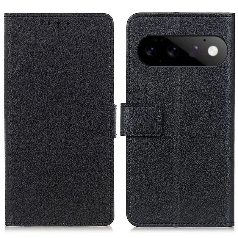 For Google Pixel 11  /  Pixel 11 Pro Case PU Leather Stand Wallet Phone Cover - Black