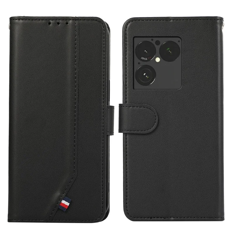 Custodia per Sony Xperia 1 VIII Custodia pieghevole in pelle con blocco RFID - Nero