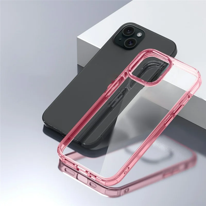 Bulk Purchasing for iPhone 15 Plus Magnetic Case PC TPU Phone Protective Cover Compatible with MagSafe - Green