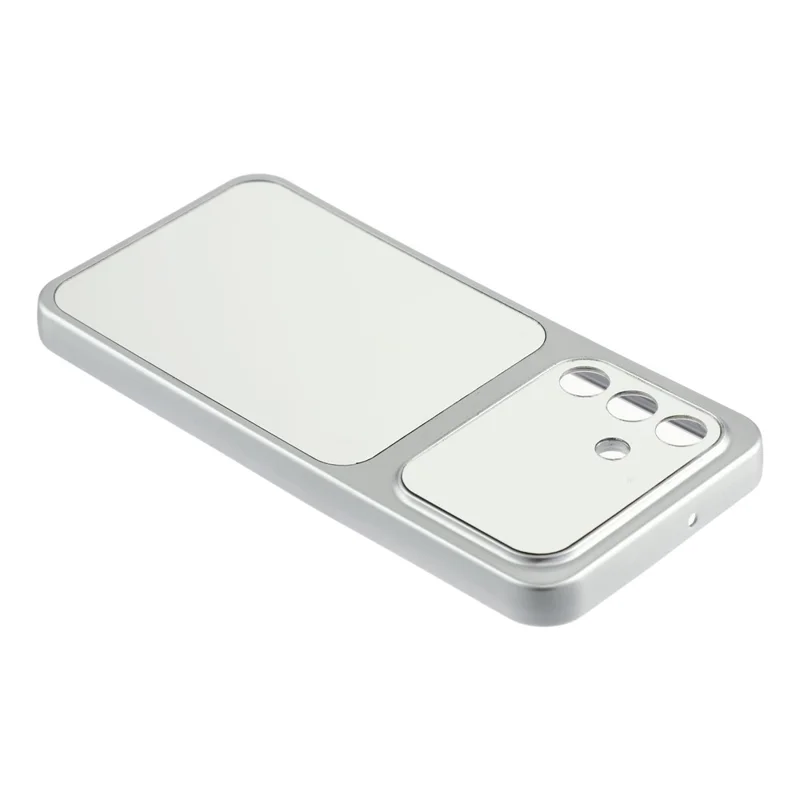 Phone Case For Samsung Galaxy A17 5G  /  4G Mirror Electroplating TPU Cover - Silver