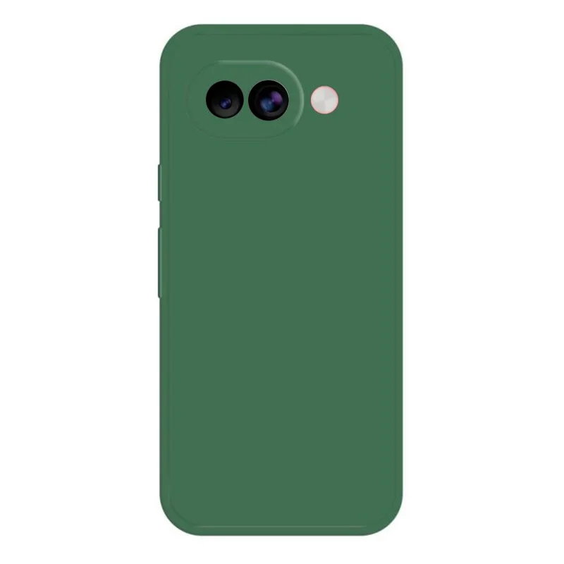 For Google Pixel 10a TPU Case Straight Edge Protection Phone Cover - Midnight Green