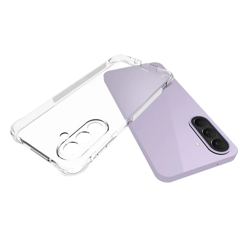 For Samsung Galaxy A27 5G TPU Case Non Slip Anti Drop Phone Cover - Transparent