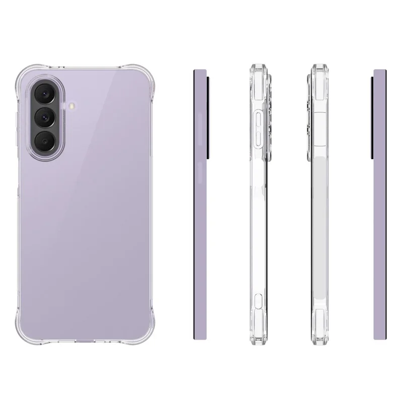 For Samsung Galaxy A27 5G TPU Case Non Slip Anti Drop Phone Cover - Transparent