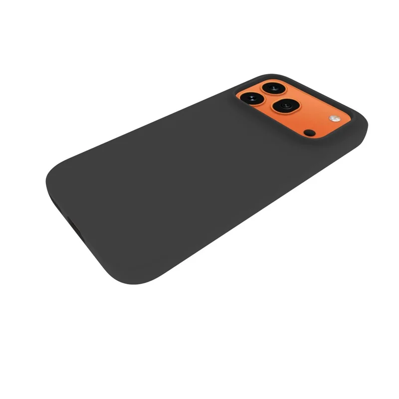 For Honor 600 Pro 5G Case Matte Finish Soft TPU Phone Cover - Black