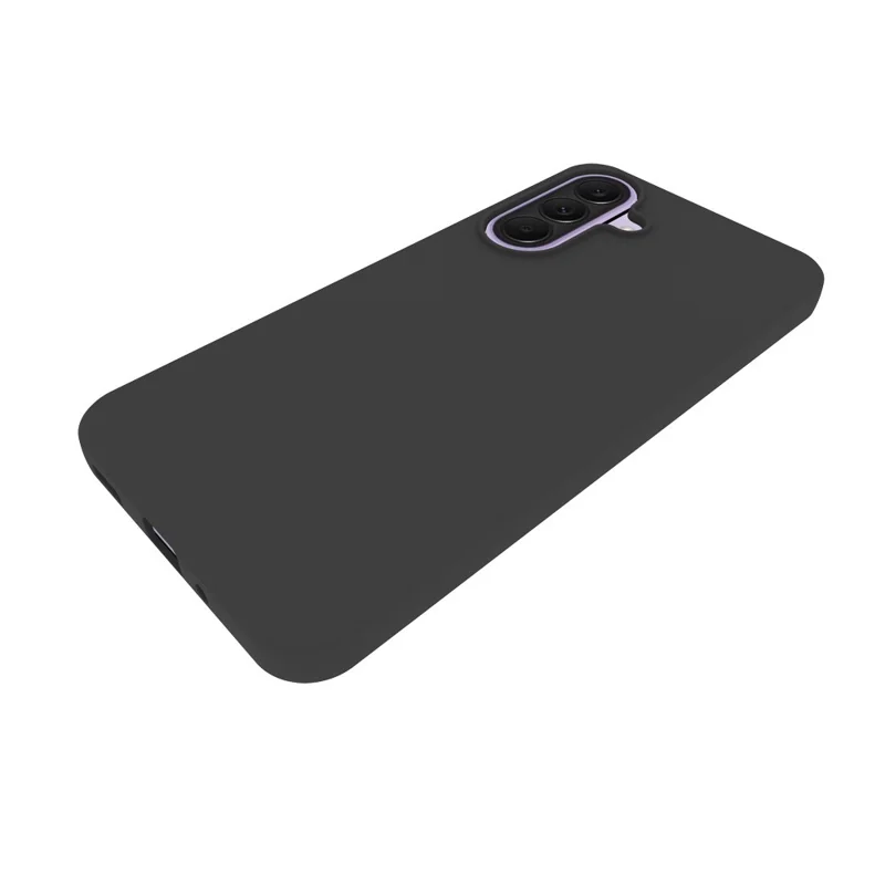 For Samsung Galaxy A27 Case Matte Finish Soft TPU Phone Cover - Black