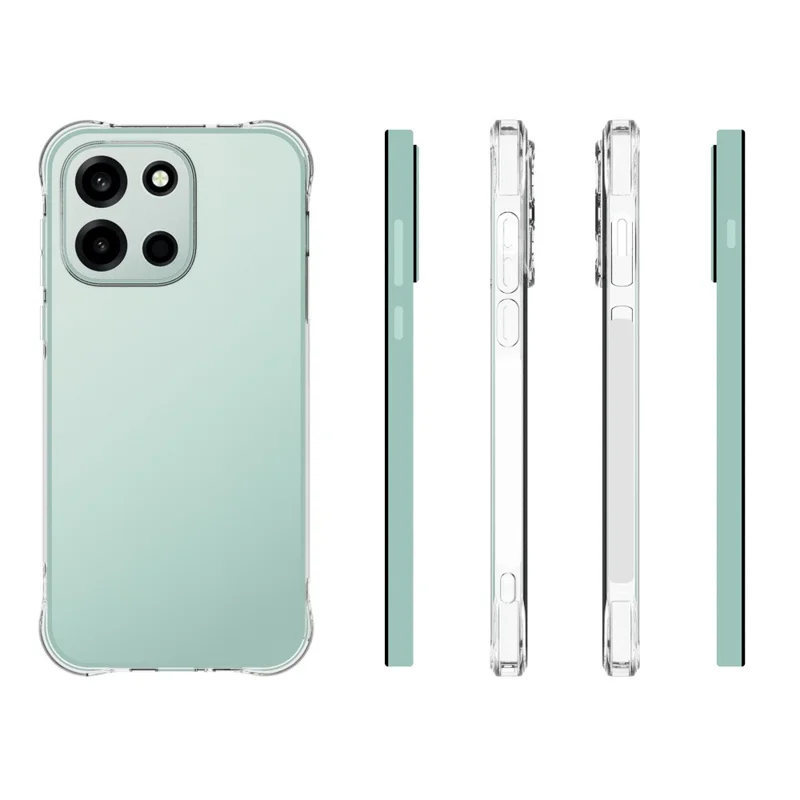 For OnePlus Nord 6 5G TPU Case Non Slip Anti Drop Phone Cover - Transparent