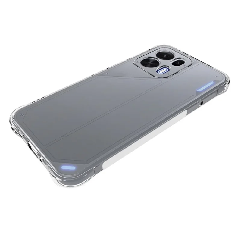For Oppo K15 Pro 5G TPU Case Non Slip Anti Drop Phone Cover - Transparent