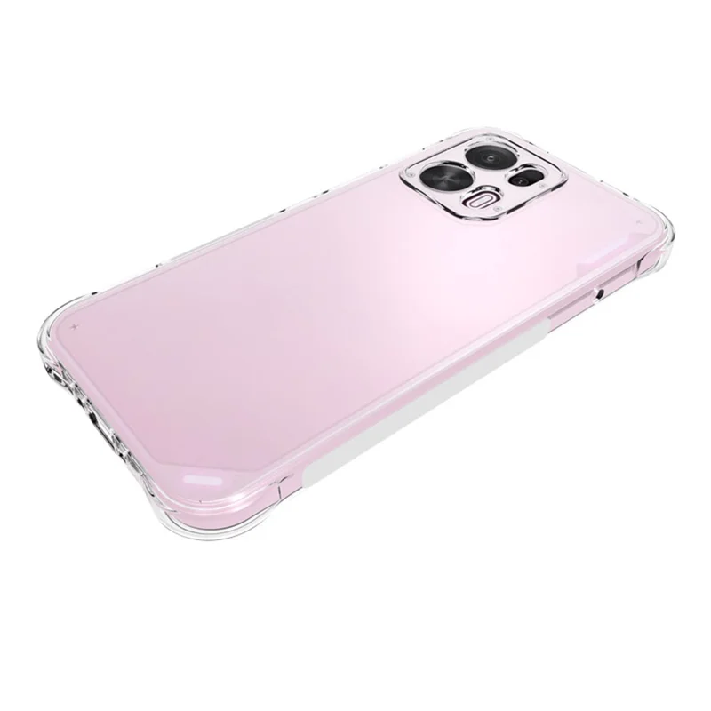 For Oppo K15 Pro+ 5G TPU Case Non Slip Anti Drop Phone Cover - Transparent