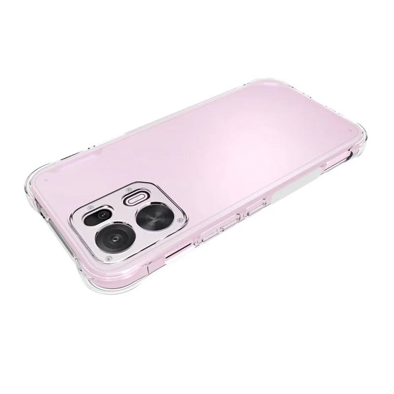 For Oppo K15 Pro+ 5G TPU Case Non Slip Anti Drop Phone Cover - Transparent