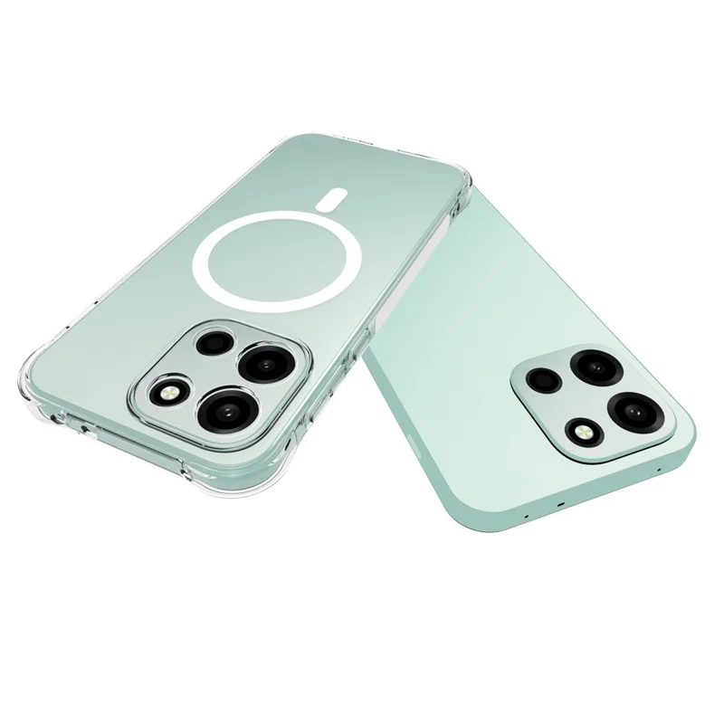 Bulk Purchasing For OnePlus Nord 6 5G Magnetic Case TPU Anti-drop Phone Back Cover - Transparent