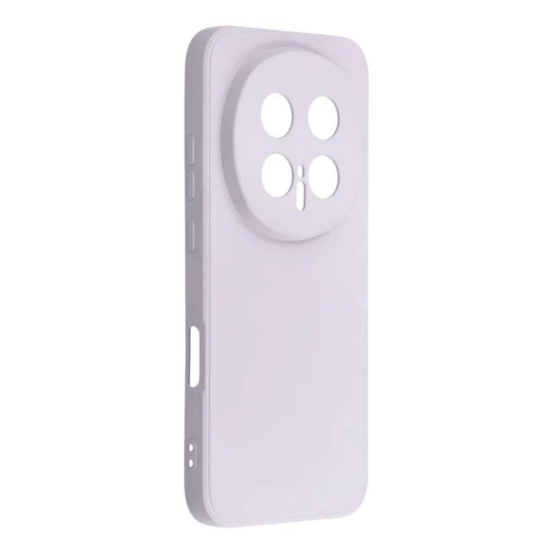 AMORUS For Honor Magic8 Pro 5G Case Precise Cutouts TPU Fiber Lining Shockproof Phone Cover - Purple