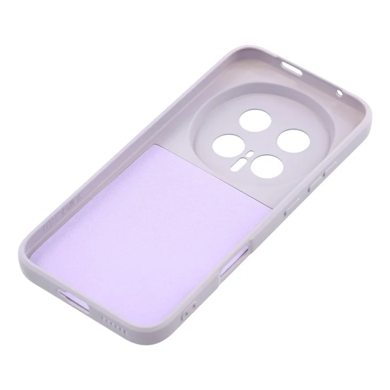 AMORUS For Honor Magic8 Pro 5G Case Precise Cutouts TPU Fiber Lining Shockproof Phone Cover - Purple