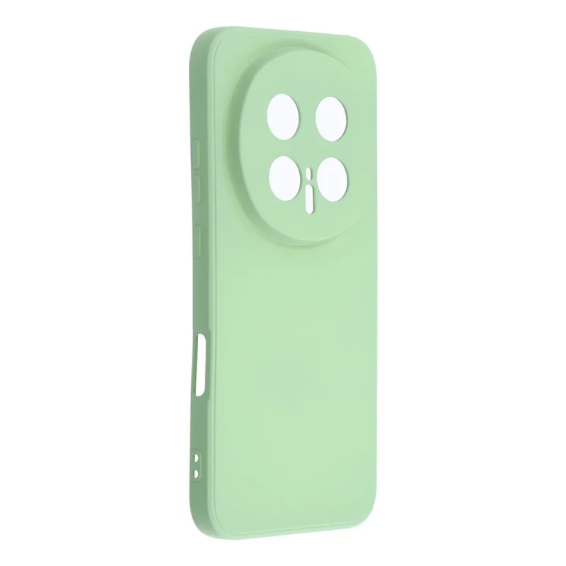 For Honor Magic8 Pro 5G Case TPU Back Soft Anti-Scratch Fiber Lining Phone Cover - Matcha Green