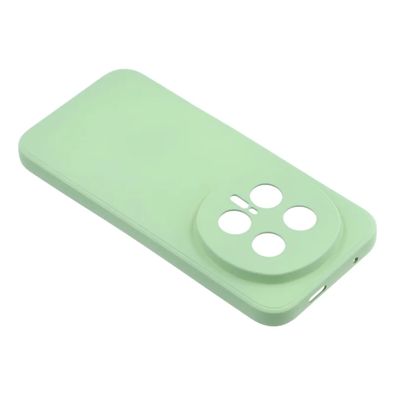 For Honor Magic8 Pro 5G Case TPU Back Soft Anti-Scratch Fiber Lining Phone Cover - Matcha Green