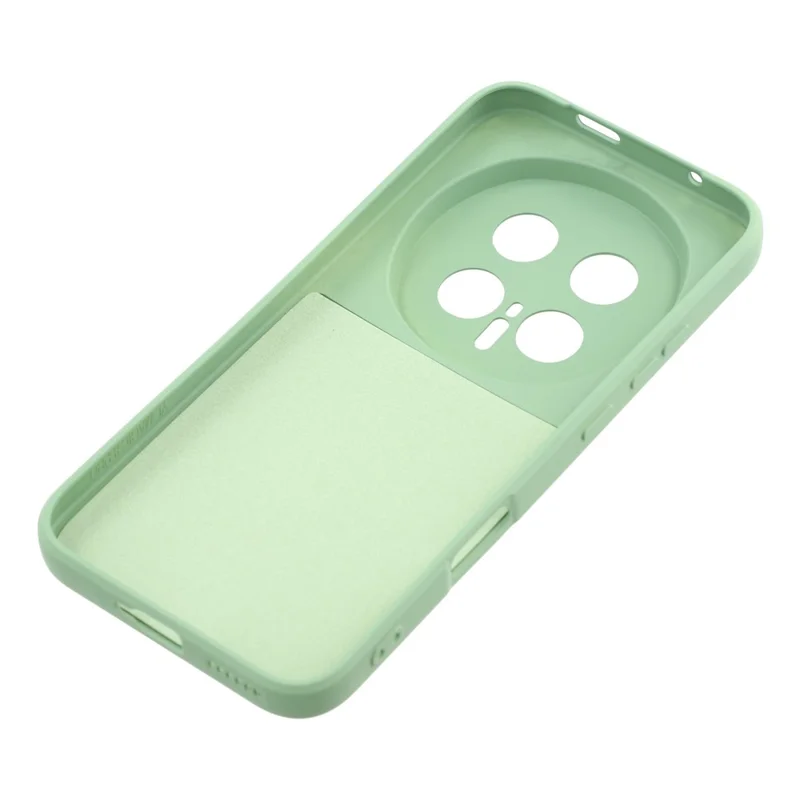 For Honor Magic8 Pro 5G Case TPU Back Soft Anti-Scratch Fiber Lining Phone Cover - Matcha Green