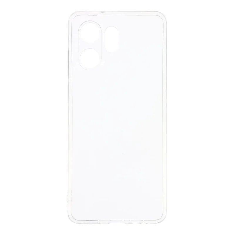 For Honor X6d 5G Back Cover Ultra Thin Flexible TPU Clear Phone Case - Transparent