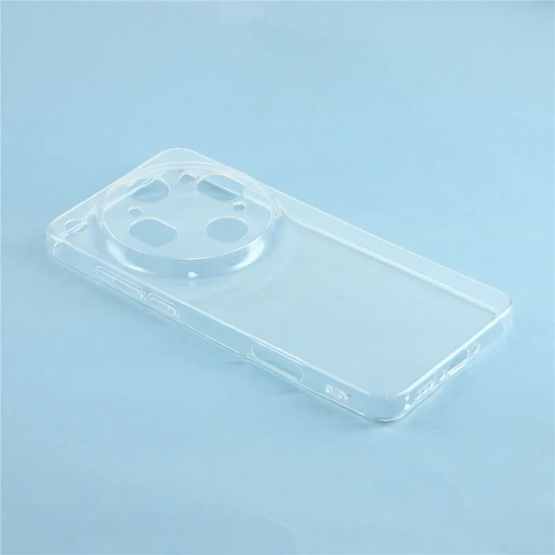 For Oppo Find X9 Ultra 5G Back Cover Ultra Thin Flexible TPU Clear Phone Case - Transparent