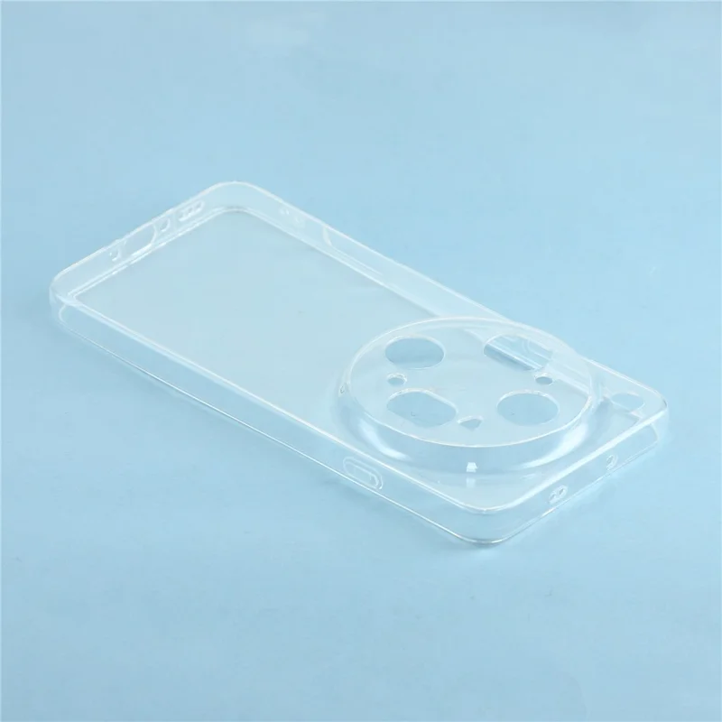 For Oppo Find X9 Ultra 5G Back Cover Ultra Thin Flexible TPU Clear Phone Case - Transparent