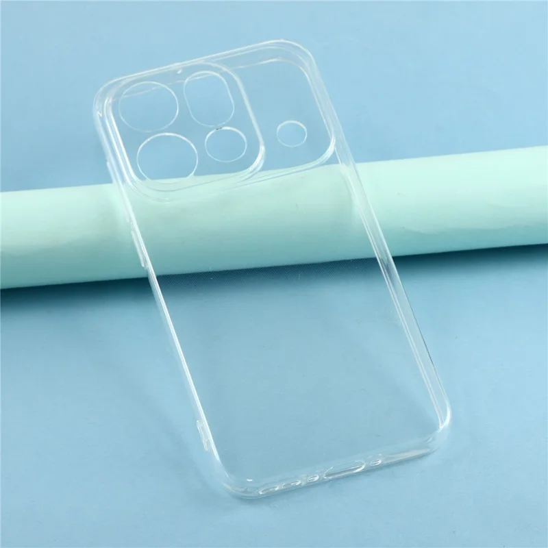 For Oppo Find X9S Pro 5G Back Cover Ultra Thin Flexible TPU Clear Phone Case - Transparent