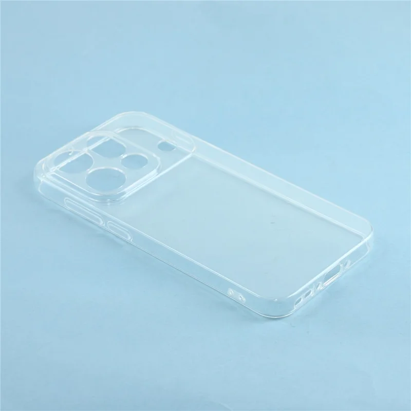 For Oppo Find X9S Pro 5G Back Cover Ultra Thin Flexible TPU Clear Phone Case - Transparent