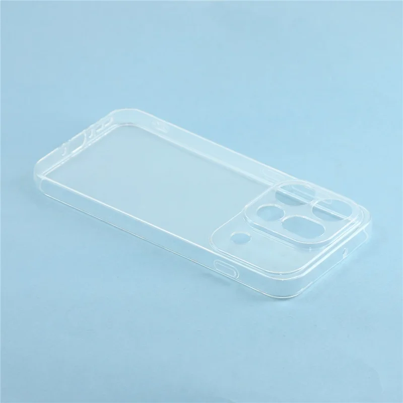 For Oppo Find X9S Pro 5G Back Cover Ultra Thin Flexible TPU Clear Phone Case - Transparent