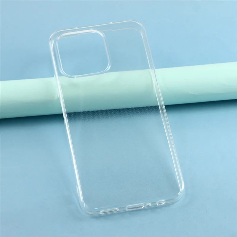 Case For Oppo A6s 4G  /  5G Slim Fit Transparent Soft TPU Phone Cover - Transparent