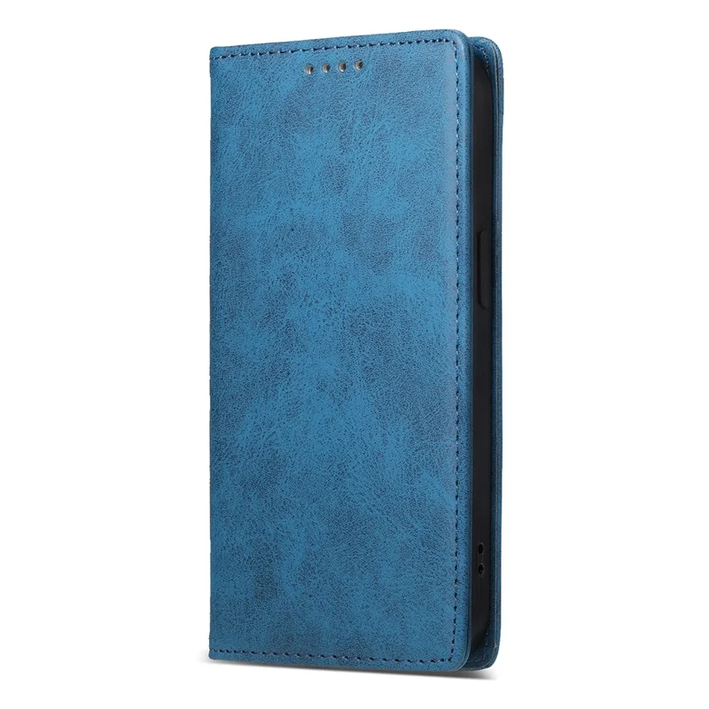 For Xiaomi Redmi A7 Pro 4G Wallet Case RFID Blocking PU Leather Phone Cover - Blue