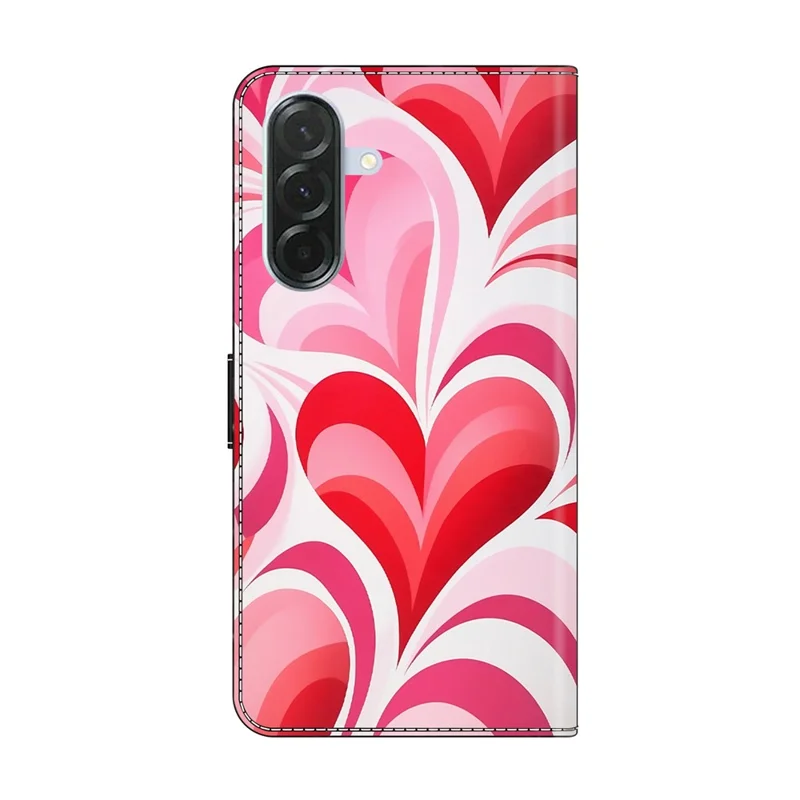 For Samsung Galaxy A27 5G Wallet Case Stand Pattern Printing PU Leather Flip Phone Cover - Love