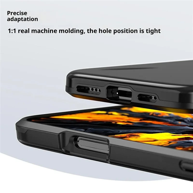 Achat en gros pour coque iPhone 16 Pro compatible MagSafe avec support rotatif, housse anti-chute en TPU + PC - Vert