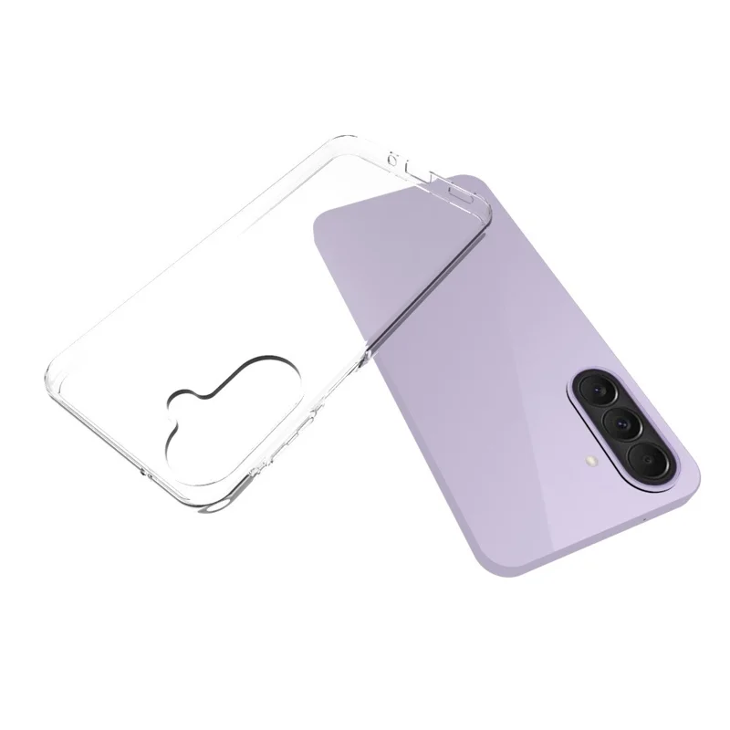 For Samsung Galaxy A27 5G Case Watermark Resistant TPU Phone Back Cover - Transparent