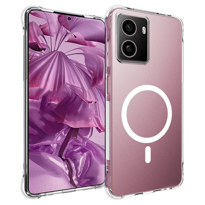 Groothandel voor HMD Pulse+ / Pulse Pro Magnetisch Hoesje TPU Antivalt Telefoonhoesje - Transparant