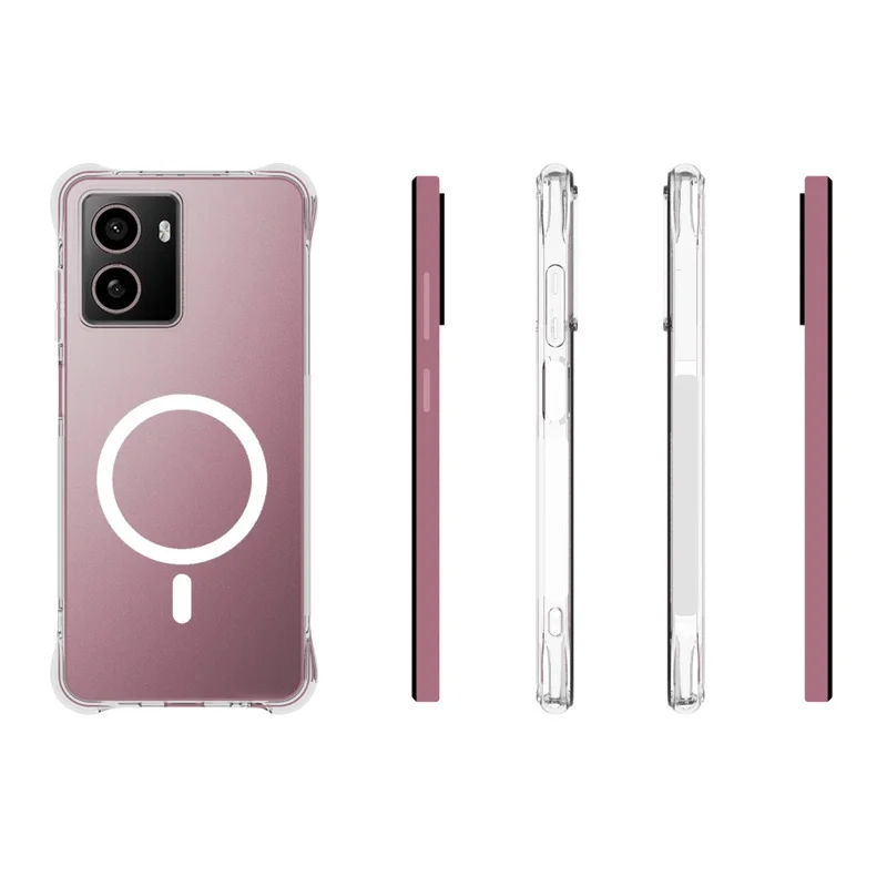 Groothandel voor HMD Pulse+ / Pulse Pro Magnetisch Hoesje TPU Antivalt Telefoonhoesje - Transparant