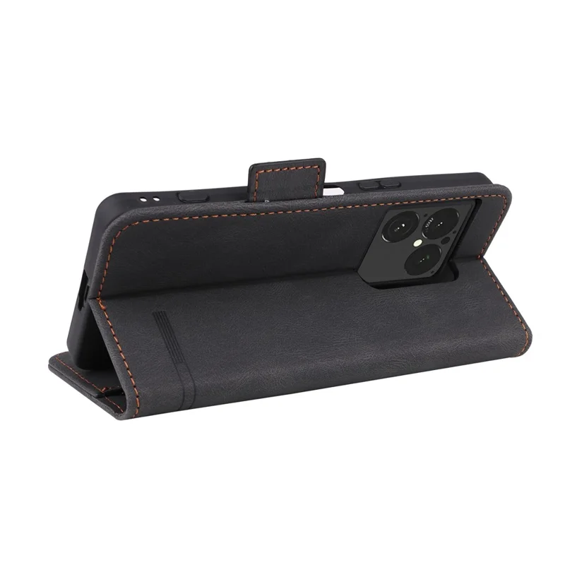 Чехол-книжка для Sony Xperia 1 VIII, черный, из искусственной кожи с металлическим декором, с отделением для карт и деньгами