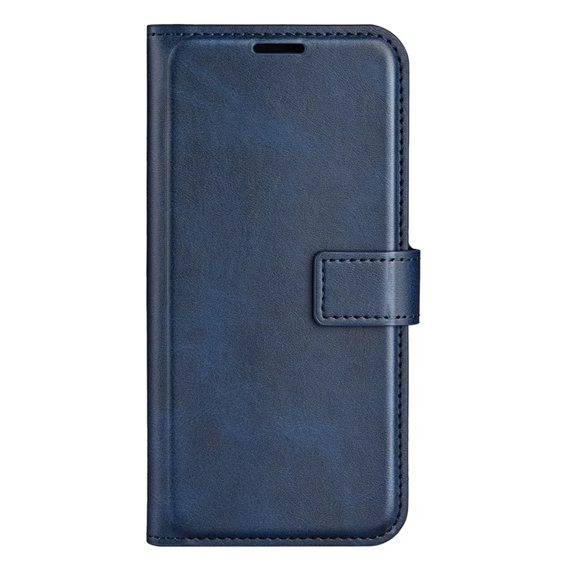 For Honor X8 5G PU Leather Calf Texture Phone Case Full Protection Stand Wallet Magnetic Clasp Cover - Blue