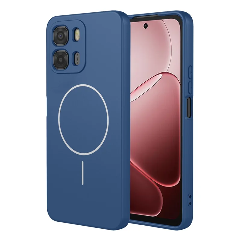 Bulk Purchasing Magnetic Case For Oppo A6 5G  /  A6x 5G  /  A6 4G  /  A6x 4G Soft TPU Phone Back Cover - Blue