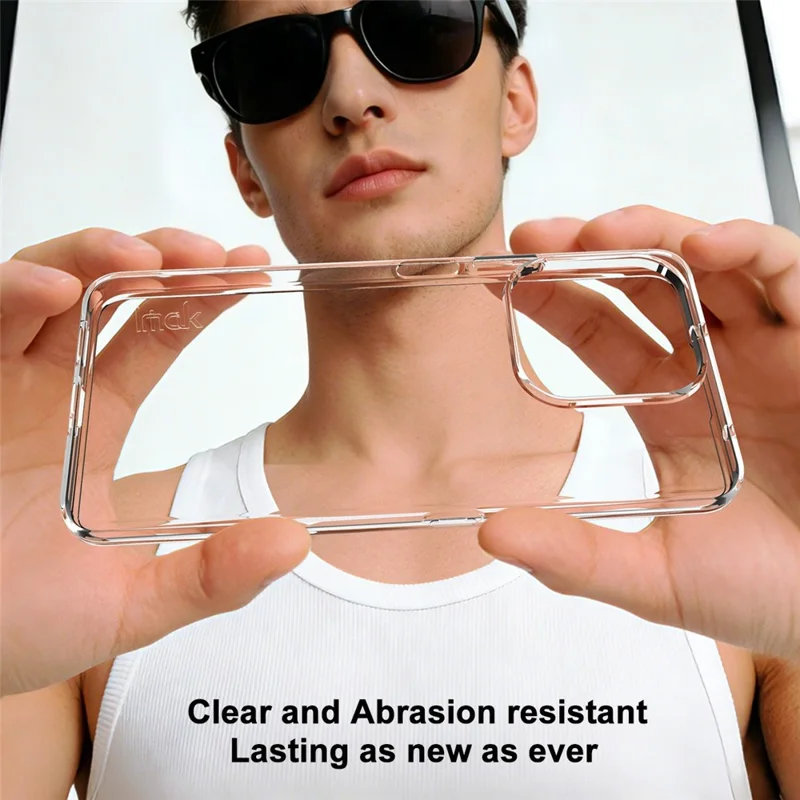 IMAK UX-10 Series pour Honor X8d 4G Coque de Téléphone Arrière Souple en TPU - Transparent